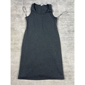 Spirit of Grace Dress Womens Large Gray Sleeveless Knee Length Polyester Blend
